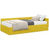  Kotni okvir postelje z matrico Drugo 2 pcs Zelena Žamet, (5000123247) | Shoptok.si