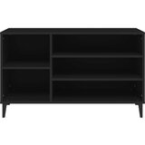 Ormarić za cipele crni 102 x 36 x 60 cm od konstruiranog drva | shoptok.hr