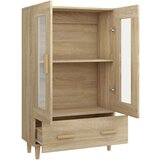  Visoka komoda boja hrasta sonome 70x31x115 cm konstruirano drvo | shoptok.hr
