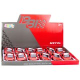 SPORTS Car Metal Pull Back Lights Sounds Red 1:43 | Shoptok.si