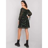 Factory Price Dress-LC-SK-22K-3040.19P-Black-Green | shoptok.hr