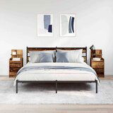  Noćni ormarići s 2 ladice 2 kom staro drvo 38x34x80 cm | shoptok.hr