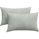 vidaXL Blazine za kavč 2 pcs Svetlo siva 50 x 30 cm Žametna tkanina | Shoptok.si