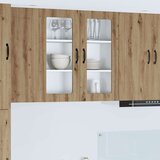 vidaXL Zidni kuhinjski ormarić Zidne Umjetnički hrast 80 x 31 x 80 cm | shoptok.hr