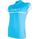 Sensor Women's Cycling Jersey Cyklo Dots Blue cene