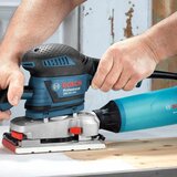 Bosch Vibracijski brusilnik GSS 230 AVE Professional, z dodatnim ročajem, 80 dB(A) | Shoptok.si