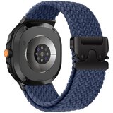 INF Združljiv s Samsung Galaxy Watch 8 Classic 40/44mm najlonski pleten elastični pašček Blue, (5000085380) | Shoptok.si