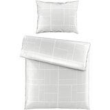 Dieter Knoll posteljnina aline 140/200 cm saten bela | Shoptok.si