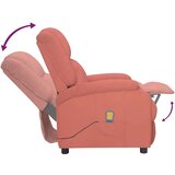  Masažna fotelja ružičasta baršunasta - Ružičasta 1 | shoptok.hr