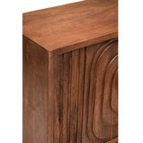 Premier Housewares Komoda od masivnog manga u tamnoj prirodnoj boji 40x75x116 cm Sangar – | shoptok.hr