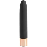 Lonely Charming Vibe Desire - vodoodporni vibrator z možnostjo polnjenja (črn)