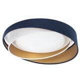 LED prigušiva plafonska svetiljka SM. GALAXY M. 24W/230V, prečnik 55 cm, plava/bela/zlatna + daljinski upravljač | Eponuda.com