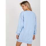 ex moda Sweatshirt-EM-BL-U719.82P-light blue | shoptok.hr