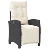  9-dijelni vrtni blagovaonski set s jastucima crni od poliratana | shoptok.hr