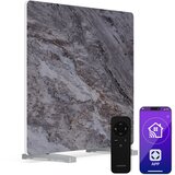 Klarstein MarmoHeat infracrvena ploča | 420 W | 6 - 12 m² | mramorni dizajn | 70 cm x 63 cm | shoptok.hr