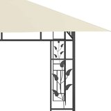  Sjenica s mrežom protiv komaraca 4 x 3 x 2,73 m krem 180 g/m² | shoptok.hr