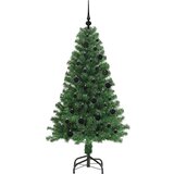 vidaXL Umestno božično drevo Zelena 150 cm PVC, jeklo in plastika | Shoptok.si