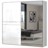 Jela GARDEROBNI ORMAR PIANO SA KLIZNIM VRATIMA I OGLEDALOM 230 cm (VIE BOJA)-Bi | shoptok.hr