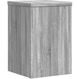 vidaXL Stojalo za rastline 2 kosa siva sonoma 25x25x35 cm inž. les | Shoptok.si