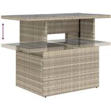  8-dijelni set vrtnih sofa od poliratana s jastucima svjetlosivi | shoptok.hr