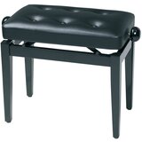 Gewa PIANO BENCH (130.300) sint. koža drvena stolica-crna boja visoki sjaj cijene