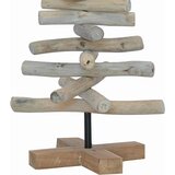  Božićno drvce s stalakom Smeđa 60 cm Masivna tikovina | shoptok.hr