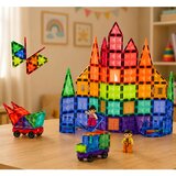 Magnetic Construction Blocks 3D Panels Creative STEM Colorful 100 pcs. | shoptok.hr