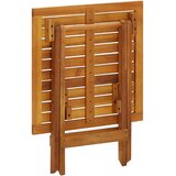 Bistro stol 46 x 46 x 47 cm masivno bagremovo drvo | shoptok.hr