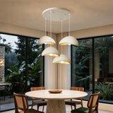 Brilagi Luster na sajli WABI SABI 4xE27/60W/230V bela Slike