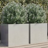 vidaXL Sadilice 2 kom srebrne 42 x 40 x 39 cm od nehrđajućeg čelika Cijene