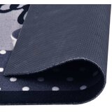  Kuhinjski tepih s uzorkom kave perivi plavi 60 x 180 cm | shoptok.hr