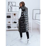 DStreet Kamizelka pikowana damska GANTINI czarna | Shoptok.si