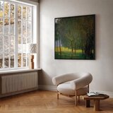  Slika - Gustav Klimt – Fruit trees on Attersee 80x80 U crnom drvenom okviru | shoptok.hr