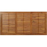  Vrtni stol s U-nogama 140 x 80 x 75 cm od masivnog drva bagrema | shoptok.hr