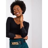 RUE PARIS Blouse-RV-BZ-7529.92-black | Shoptok.si