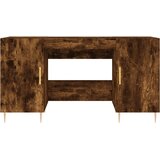  Radni stol boja dimljenog hrasta 140x50x75 cm konstruirano drvo | Eponuda.ba