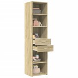  Visoka komoda hrasta sonome 45x42,5x185cm od konstruiranog drva | Eponuda.com