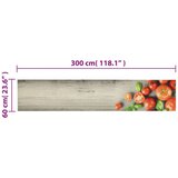  Kuhinjska preproga pralna paradižnik 60x300 cm žamet | Shoptok.si