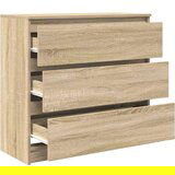  Komoda sonoma hrast 80x35x76 cm inženirski les | Shoptok.si