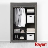 Rayen Siva tekstilna garderobna omara 105x161 cm – | Shoptok.si