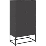  Visoka ploča crna 68x39x123 cm čelik | shoptok.hr