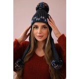 Kesi Women's cap with long ears Nadia K321 graphite | shoptok.hr