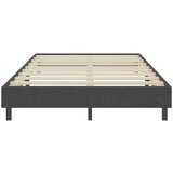 vidaXL Box spring okvir za krevet od tkanine sivi 120 x 200 cm | shoptok.hr