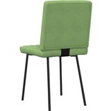  Jedilni stoli 4 kosi svetlo zelen žamet, (21828471) | Shoptok.si