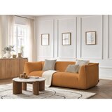 Bobochic Paris Gorčično rumena sedežna garnitura iz tkanine bouclé 242 cm Giorgia – | Shoptok.si