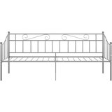  Za krevet na razvlačenje sivi metalni 90 x 200 cm | shoptok.hr