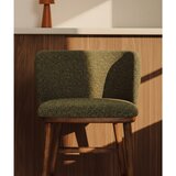 Kave Home Temno zelen oblazinjen barski stol (višina sedeža 75 cm) Ciselia – | Shoptok.si
