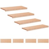 Step treads 8 kom. 80 x 30 x 2 cm Prirodna Čvrsto drvo bukve | shoptok.hr