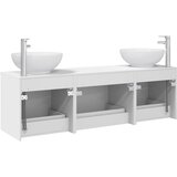  Set namještaja za kupaonicu 3 kom. Bijela 49,5 x 44,5 x 65 cm | shoptok.hr