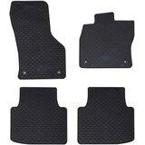  Auto tepih 4 pcs Crna prikladno za VW Arteon 2017- 4D Aft Guma | shoptok.hr